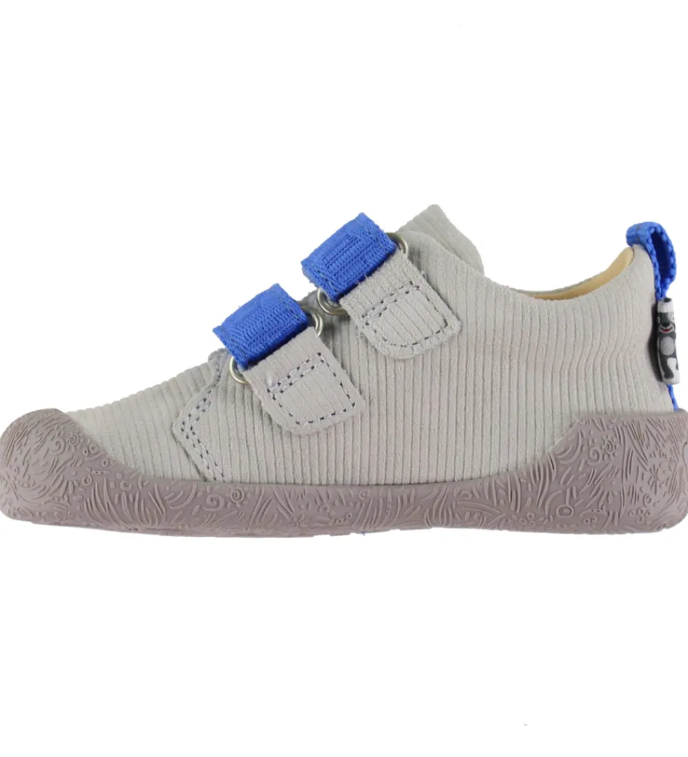 Begyndersko-Affenzahn Begyndersko - Leather Walky Dog - Grå