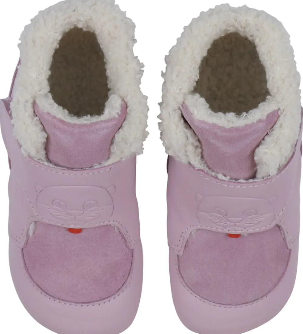 Affenzahn Hjemmesko*Hjemmesko m. For - Noos - Leather - Growy Otter - Rose