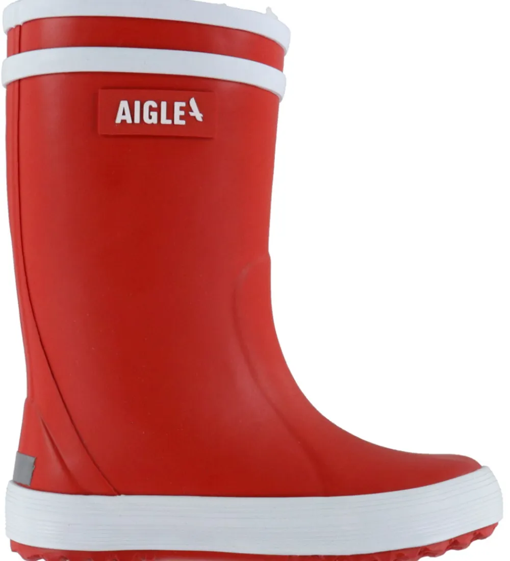 Gummistøvler-Aigle Gummistøvler m. For - Lolly Pop Fur 2 - Rouge