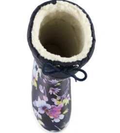 Termostøvler-Aigle Termostøvler - Giboulee - Dark Flower