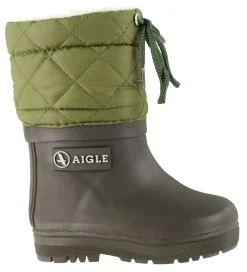 Aigle Termostøvler*Termostøvler - Woody Warm - Kaki
