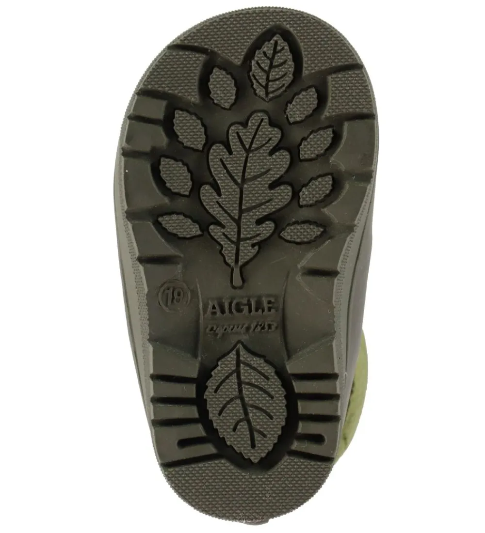 Aigle Termostøvler*Termostøvler - Woody Warm - Kaki