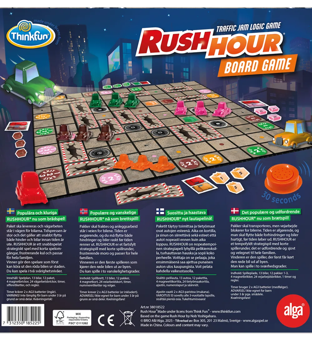 Spil-Alga Brætspil - Rush Hour