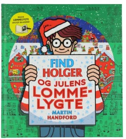 Lommelygter-Alvilda Aktivitetsbog - Find Holger Og Julens Lommelygte - Dansk