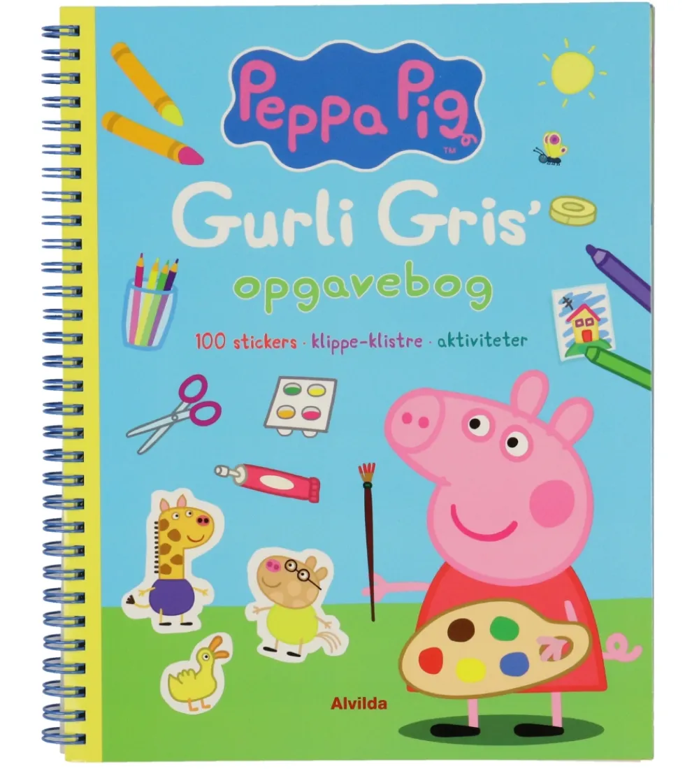 Alvilda Læringsbøger*Aktivitetsbog - Gurli Gris' Opgavebog - Dansk