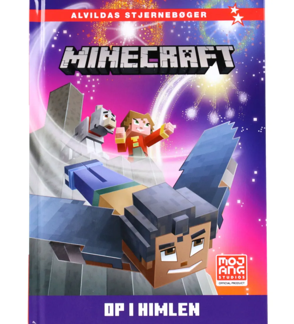 Alvilda Bøger*Bog - Minecraft - Op I Himlen - DA