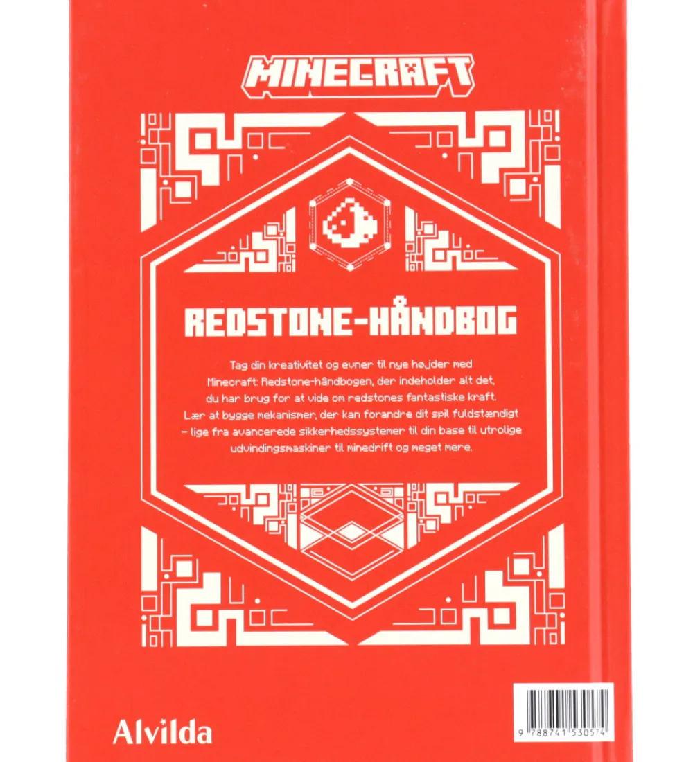 Bøger-Alvilda Bog - Minecraft - Redstone-Håndbog - DA