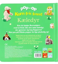 Alvilda Bøger*Bog - Pop-op - Kom Frit Frem - Kæledyr - DA