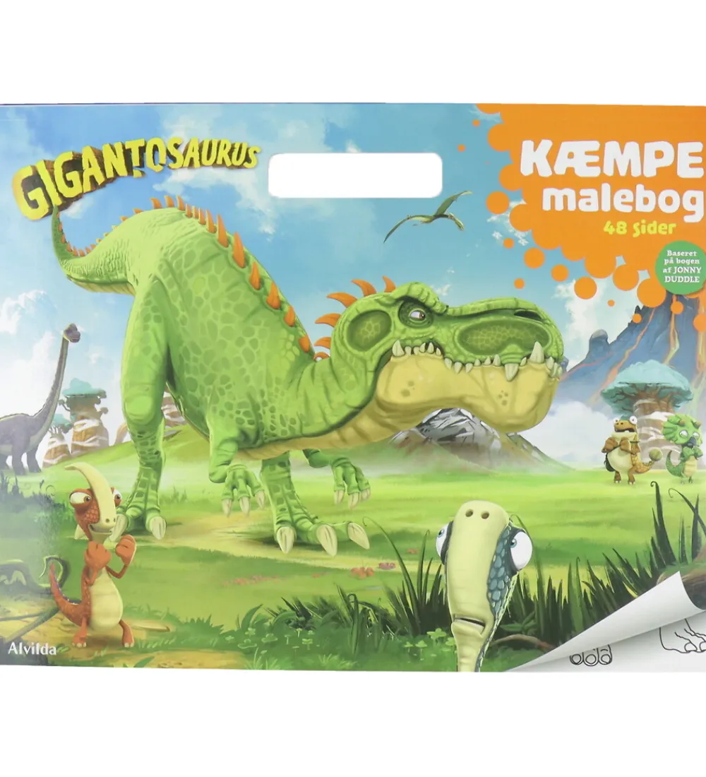 Alvilda Malebog*Malebog - 48 Sider - Gigantosaurus