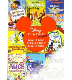 Alvilda Malebog|Kreativ Leg*Malebog - Disney Classic - Plakater - DA
