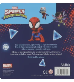 Malebog-Alvilda Malebog - Mal med Vand - Marvel Spidey