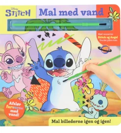 Malebog|Kreativ Leg-Alvilda Malebog - Mal Med Vand - Disney Stitch - DA
