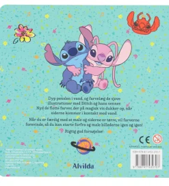 Malebog|Kreativ Leg-Alvilda Malebog - Mal Med Vand - Disney Stitch - DA