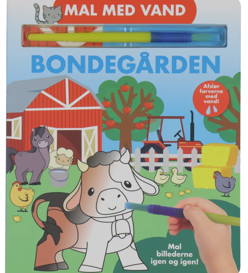 Malebog-Alvilda Malebog - Mal med Vand - Bondegården