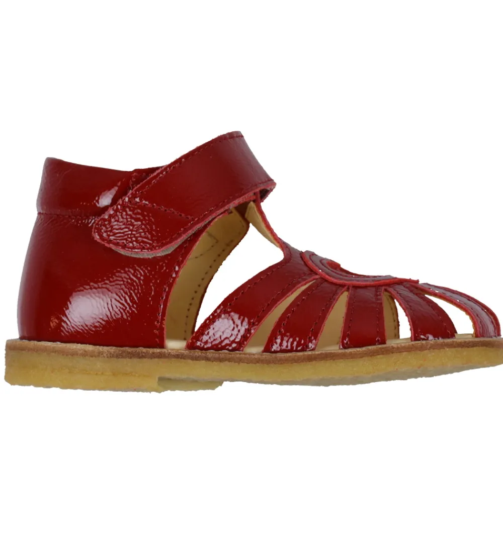 Begyndersko-Angulus Sandaler - Begynder - Dark Red