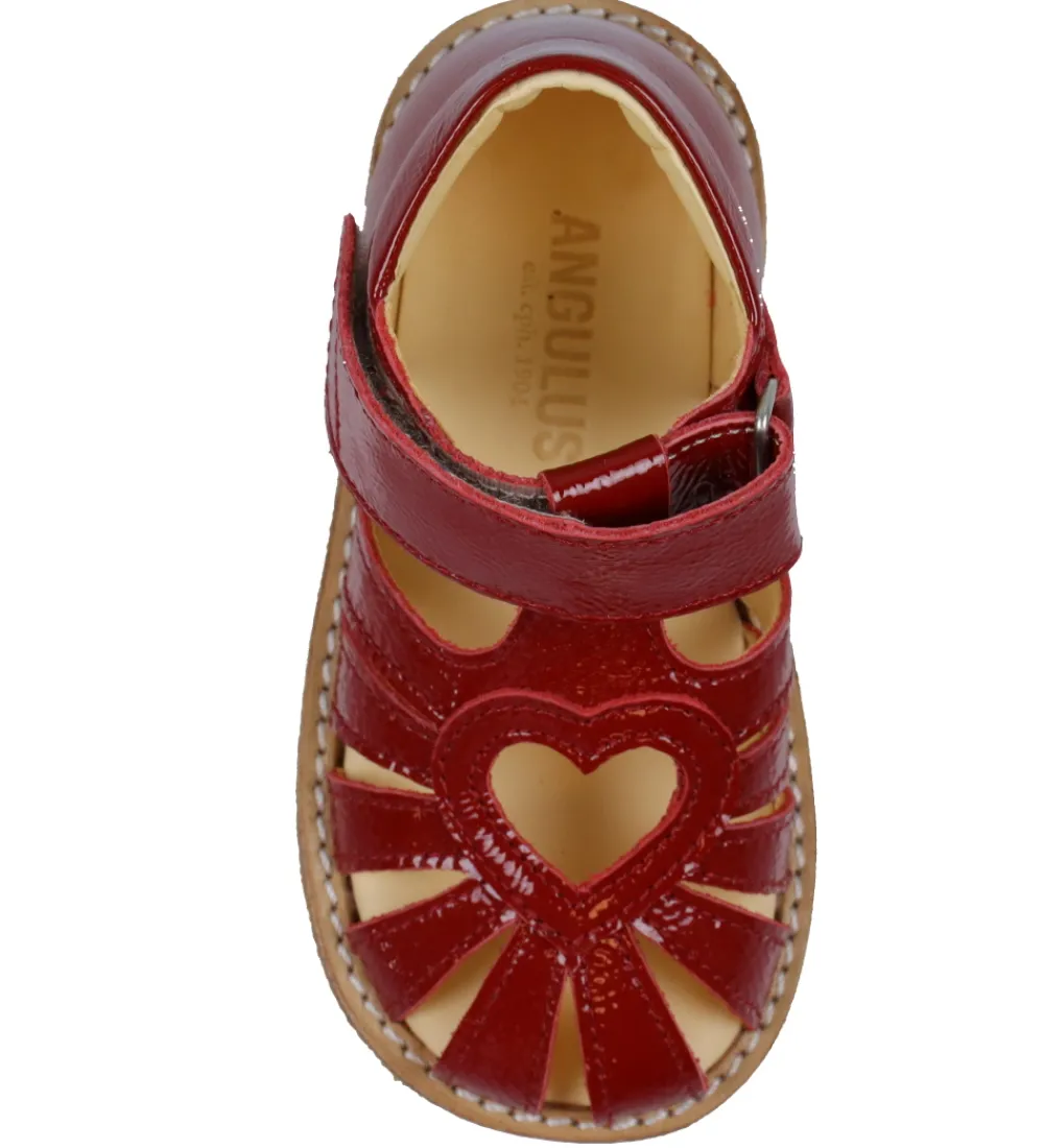 Begyndersko-Angulus Sandaler - Begynder - Dark Red