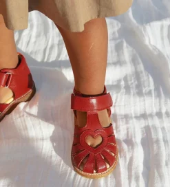 Begyndersko-Angulus Sandaler - Begynder - Dark Red
