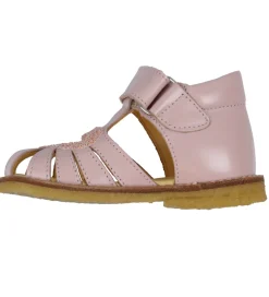 Begyndersko-Angulus Sandaler - Hjertesandal - Pale Rose/Rose Glitter