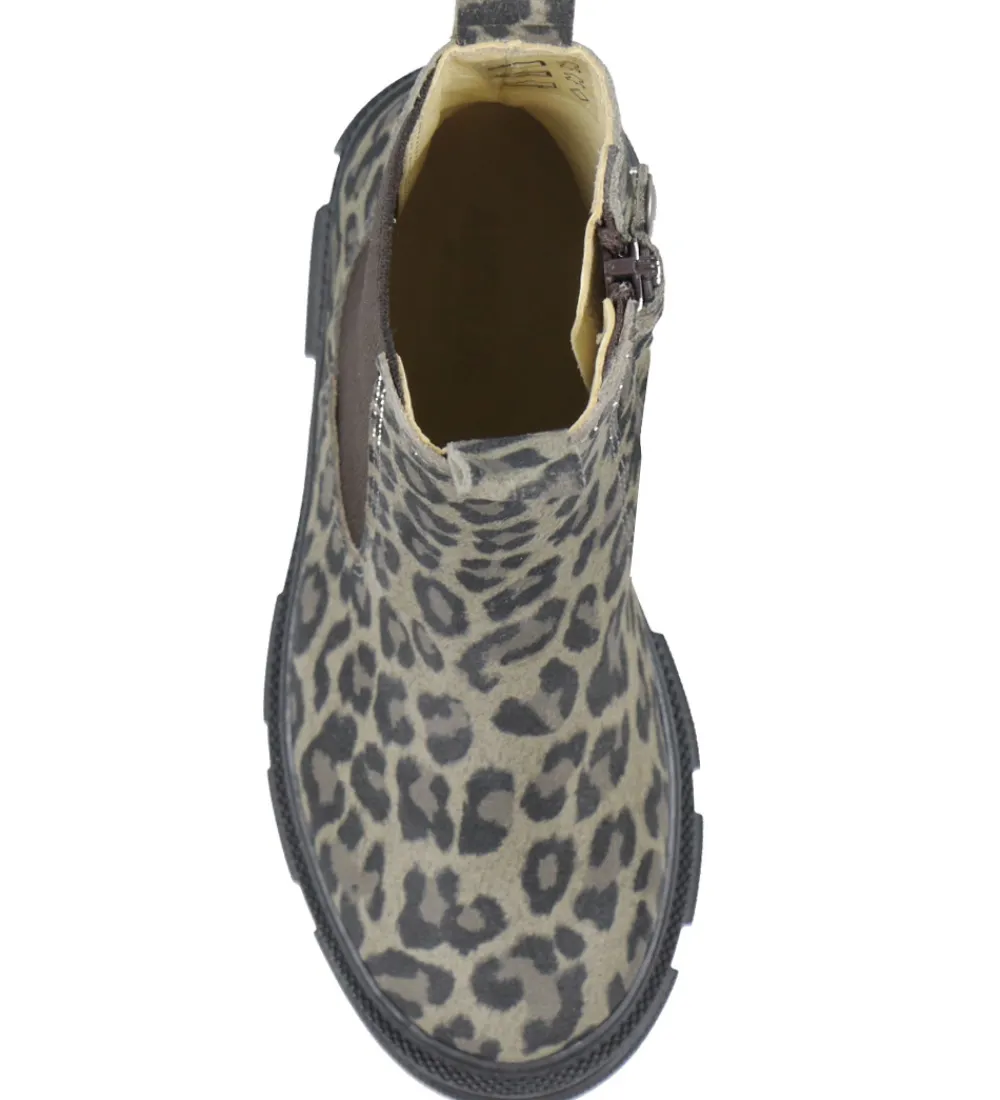 Støvler-Angulus Støvler - Chunky Chelsea - Beige/Brown