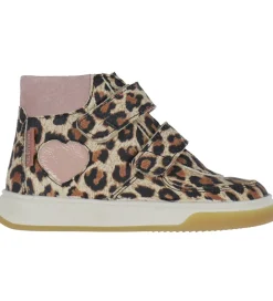 Støvler-Angulus Støvler - Tex - Beige Leo/Faded Rose