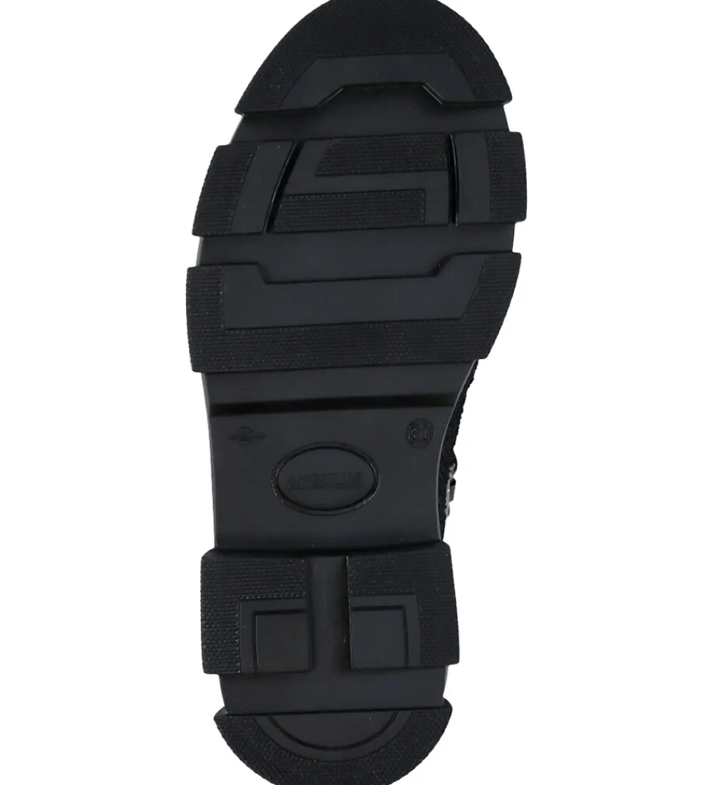Angulus Støvler*Støvler - Tex - Black Shine/Dark Grey