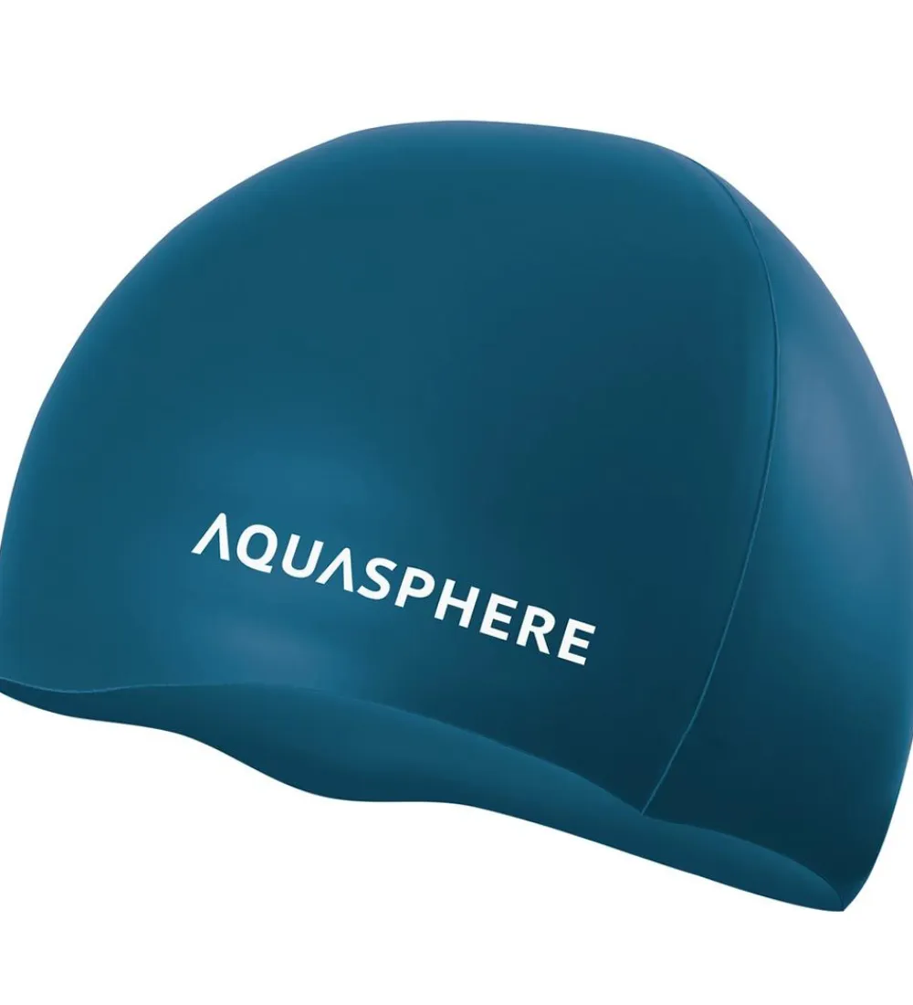 Aqua Sphere Badehætter*Badehætte - Plain Cap - Mørkeblå