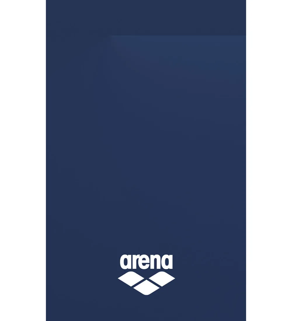 Arena Håndklæder|Håndklæder*Håndklæde - Microfiber - 175x90 cm - Navy/Hvid