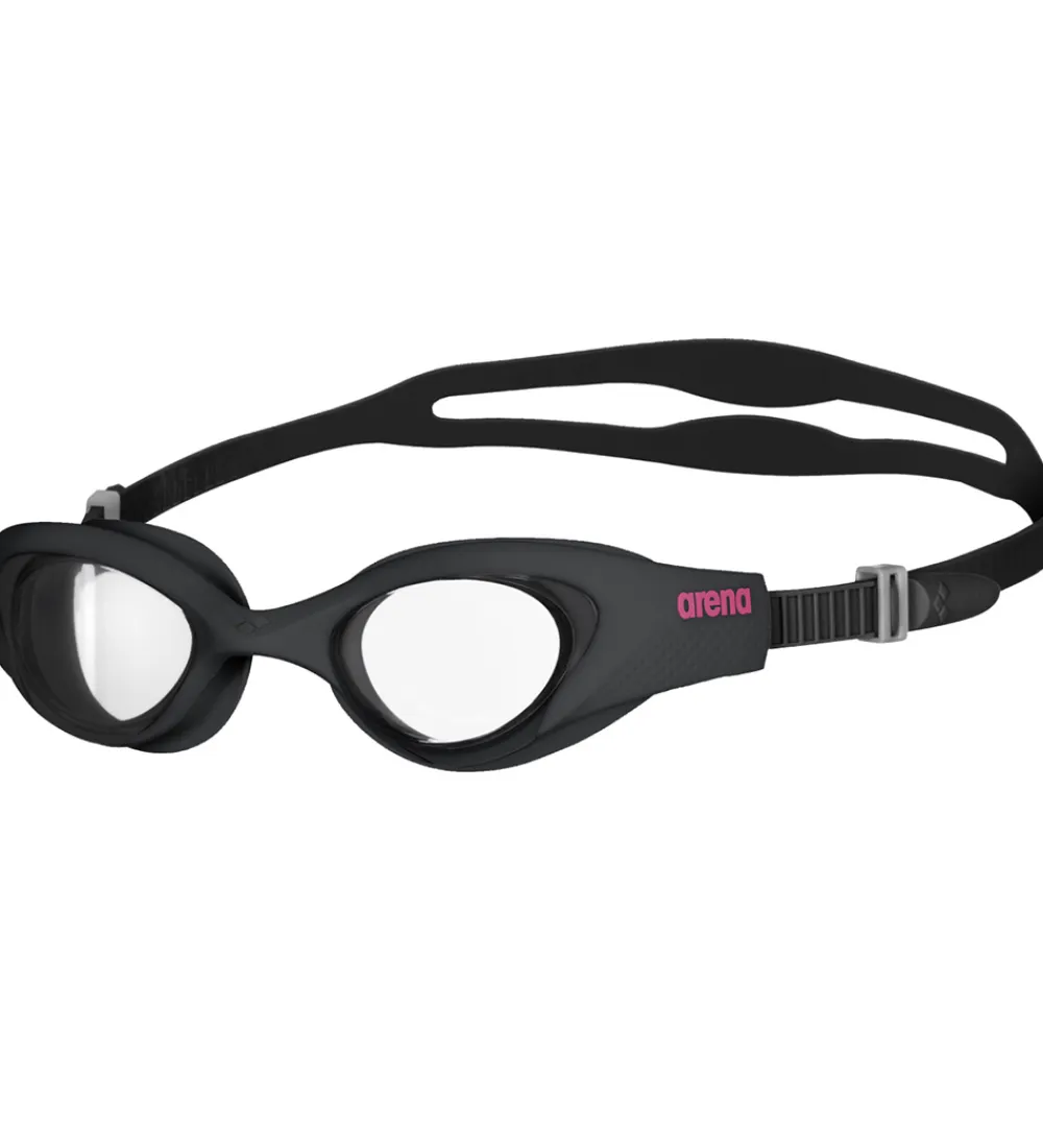 Svømmebriller-Arena Svømmebriller - Adult - Clear/Black