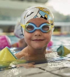 Arena Svømmebriller*Svømmebriller - Spider Kids - Clear Yellow/Lightblue