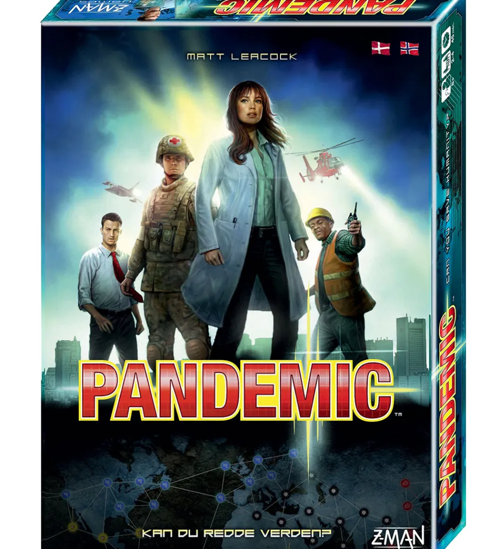 Asmodee Spil*- Pandemic DK/NO - Brætspil
