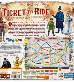 Spil-Asmodee - Ticket To Ride Brætspil - USA - Nordic