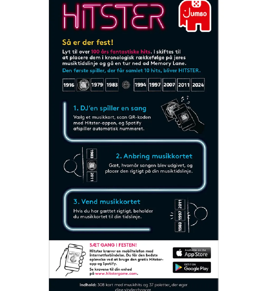 Asmodee Spil*Spil - Hitster Original