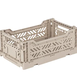 Foldekasser|Bokse Og Kasser-Aykasa Foldekasse - 27x17x11 cm - Mini - Sand
