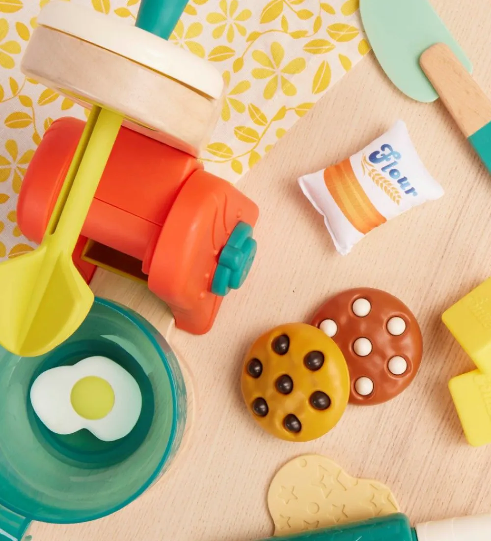 B. toys Rolleleg|Legekøkken Og Legemøbel*Bagesæt - 13 Dele