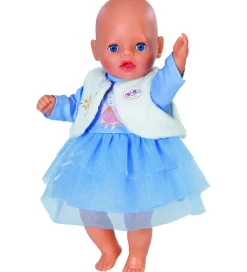 BABY born Dukker Og Tilbehør*Dukketøj - Kjole - 36 cm - Blå