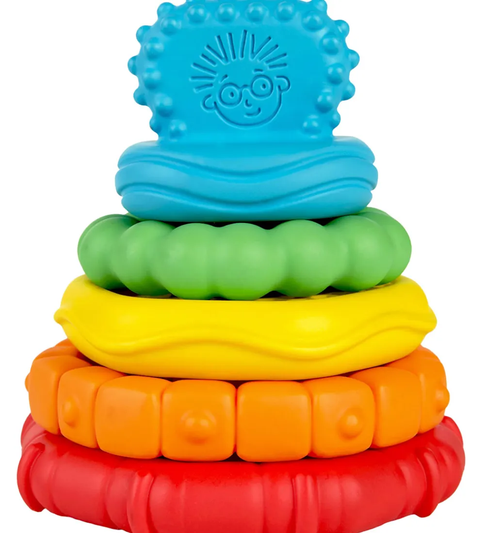 Stablelegetøj|Bideringe-Baby Einstein Stable- og Bidelegetøj - Stack & Teethe - Multi-te
