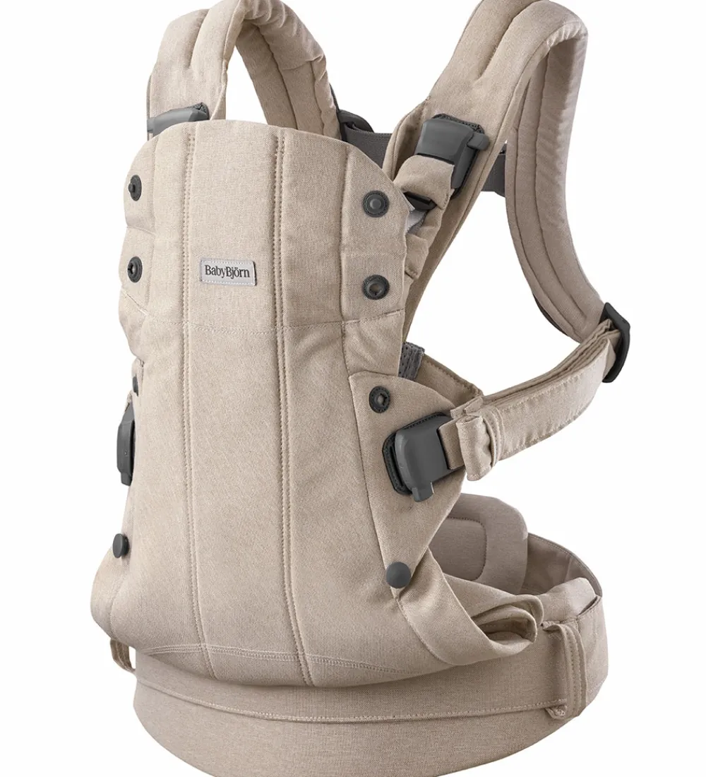 BabyBjörn Bæreseler &Amp; Vikler*Bæresele - Harmony - Vævet Melange - Lys Beige