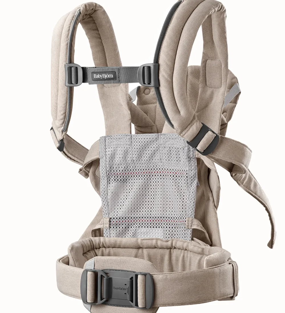 BabyBjörn Bæreseler &Amp; Vikler*Bæresele - Harmony - Vævet Melange - Lys Beige