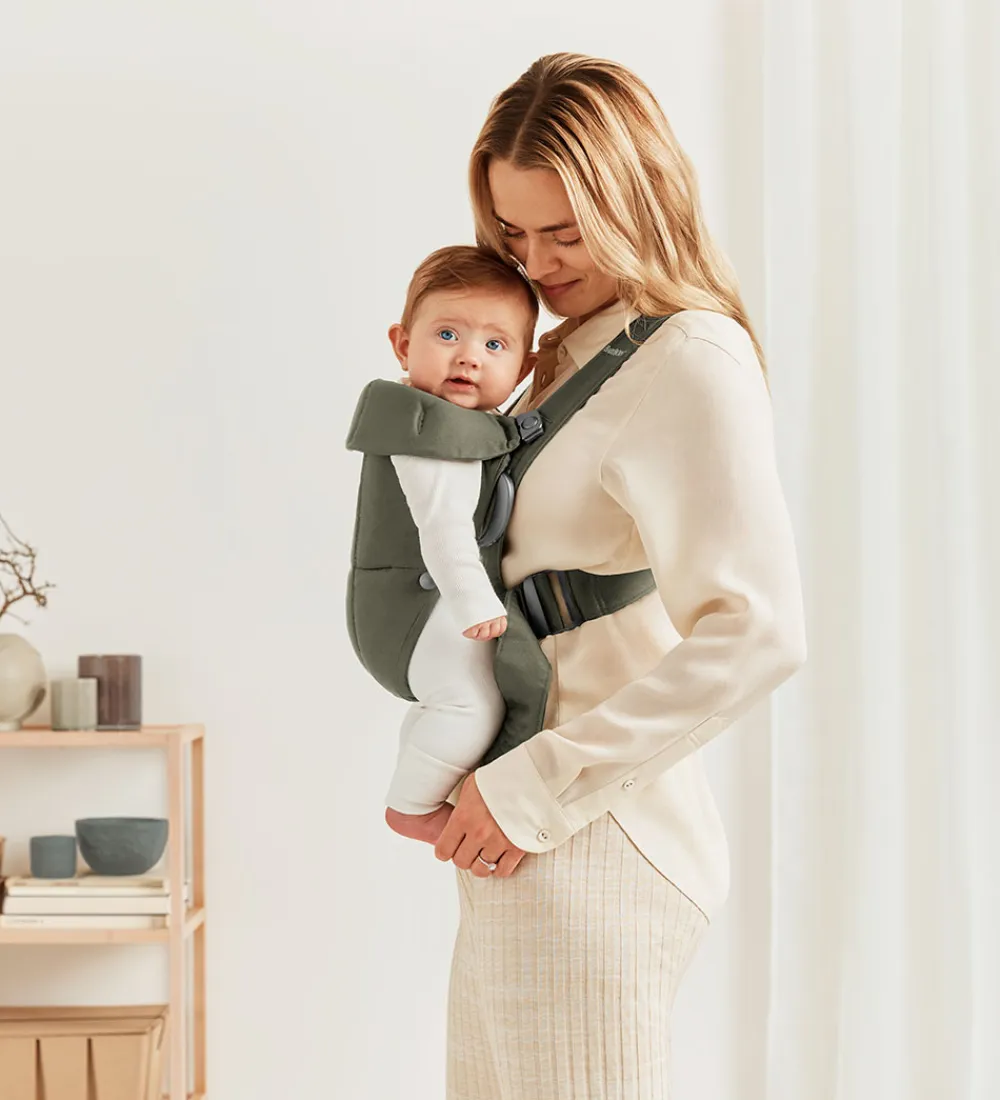 BabyBjörn Bæreseler &Amp; Vikler*Bæresele - Mini - Vævet - Mørkegrøn
