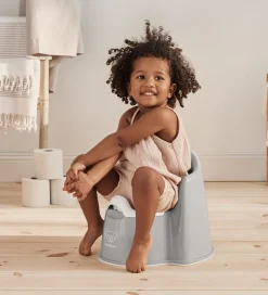 BabyBjörn Potter Og Toilethjælp*Pottestol - Grå/Hvid
