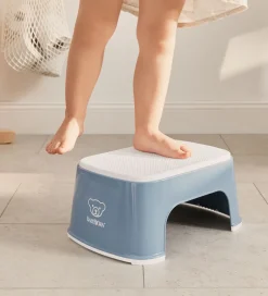 BabyBjörn Skamler|Møbler*Skammel - Gråblå/Hvid