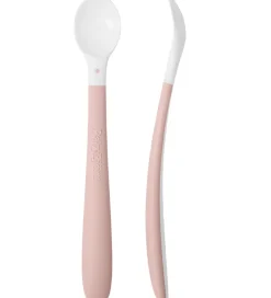 BabyBjörn Børnebestik|Babyskeer*Skeer - 2-pak - Lyserød