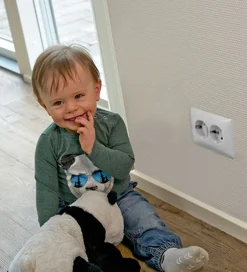 Stikkontakt-Sikring-BabyDan Børnesikring - Kontaktsikring - EUR - 12 stk. - Hvid