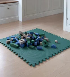 BabyDan Legetæpper Og Legegulve*Legegulv - 90x90 cm - Blå