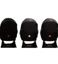 BabyDan Regnslag*Regnslag Til Barnevogn - LED - Sort