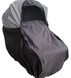 Regnslag-BabyDan Regnslag Til Barnevogn - 100 cm - Sort m. Refleks