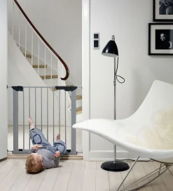 BabyDan Børnegitre*Sikkerhedsgitter Premier m. 1 Forlænger - 79,5-86,5 cm -