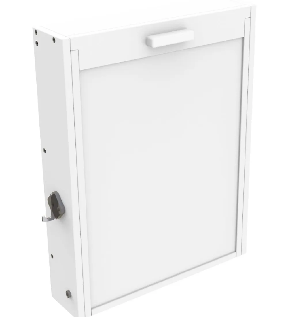 BabyDan Pusleborde*Vægophængt Puslebord - 58x75x75 cm - Hvid