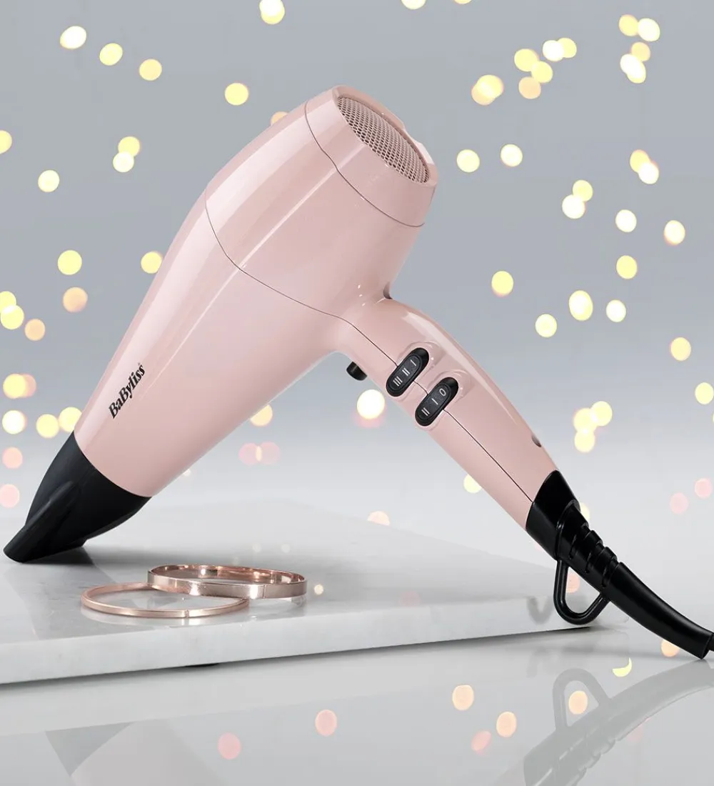 Hårtørrere|Hårstyling-BaByliss Hårtørrer - 2200 W - Rose Blush