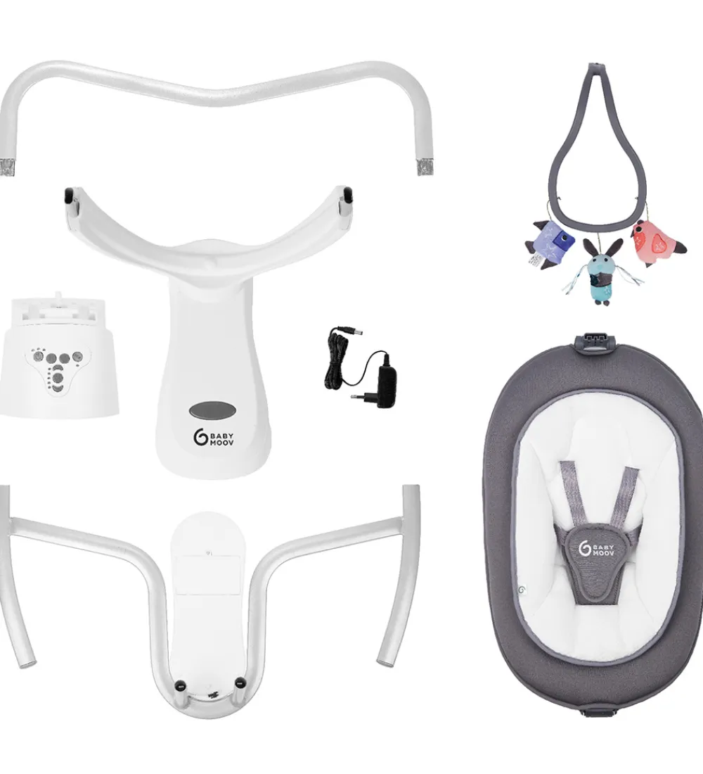 Stole-Babymoov Skråstol - Swoon Motion Electric 360° - 81x65x79 cm - Z